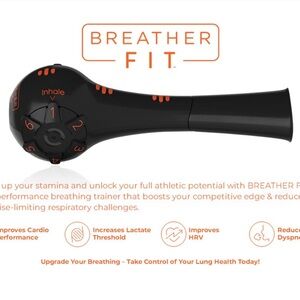 Black Respiratory Trainer